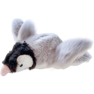 Interactive Chirping Bird Cat Toy, 2026 Upgraded Electric Flapping & Chirping Bird - Realistic Motion & Sound, Interactive Plush Toy for Bored Indoor Cats (Light Grey, 1PCS)