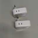 2 Pack European Plug Adapter USB C, TESSAN US to Europe Adapter 4 Outlets 3 USB Charger, Type C International Power Adaptor to Italy Spain France Portugal Iceland Germany, Europe Travel Essentials