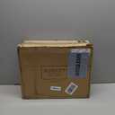 MyGift Set of 4 Glass Apothecary Jars Set, Clear Candy Jars with Lids