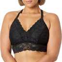 Cosabella Women's Plus Size NSN RCR Girlie Mat Bralet Ext (1X, Black)