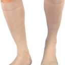 JOBST Relief Knee High Graduated Compression Socks 20-30mmHg - Comfortable Unisex Design - Closed Toe, Beige, Small