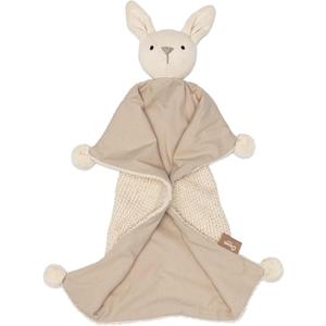 Crane Baby Lovey, Security Blankets for Babies, Ollie The Bunny Security Blanket, Soft 100% Organic Cotton Blanket Bunny Items, Organic Baby Items, Loveys for Babies