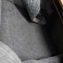 Dog Car Seat for Medium/Large Dog Booster Seat Under 60 lbs or 2 Small Dogs, MultiFunctional Pet Car Seat with Thick Cushion, 2 Safety Leashes (Gray)