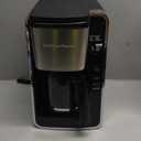 Hamilton Beach 12 Cup Programmable Front-Fill Drip Coffee Maker with Glass Carafe, Auto Shutoff, 3 Brew Options, Black with Stainless & Chrome Accents (46321)