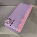 innoAura Switch 2 Carrying Case for NS Switch 2 (2025), with 9 Game Card Slots, Protective Travel Storage Case, Cute Pendant and Sticker, Purple