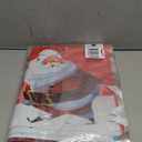 Yunaeduo Drawstring Christmas Gift Bags -30PCS Christmas Bags Assorted Sizes for Presents - Plastic Wrapping Bags Bulk - Xmas Gift Bags, 6 Designs Large/Medium/Small Sizes