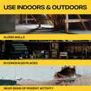 Victor Rat Poisoning for Inside & Outdoor Use - Kills Rats, Mice, Meadow Voles, Mouse Poisoning for Indoor & Outside Areas, Ready-to-Use, Yellow, M925, 4 lbs