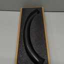 JSWAN Real Carbon Fiber Steering Wheel Cover for Tesla Model 3 2017 to 2023 Model Y 2020 to 2024 Steering Wheel Trim Cover Steering Wheel Wrap Protector Interior Accessories (Matte Black Upper Part)