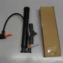 Floor Bike Pump Portable, Classic Bicycle Pump, Portable Bike Tire Pump with Dual Presta & Schrader Valves, Attached Ball Needles, Bike Air Pump for Bike Tires, Balls