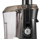 Hamilton Beach Juicer Machine, Big Mouth Large 3 Feed Chute for Whole Fruits and Vegetables, Easy to Clean, Centrifugal Extractor, BPA Free, 800W Motor, Black