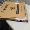 14x17 Diploma Frame with Black over Gold Mat, 16x20 Certificate Frame, Real Wood with Gold Trim, Mahogany with Tempered Glass