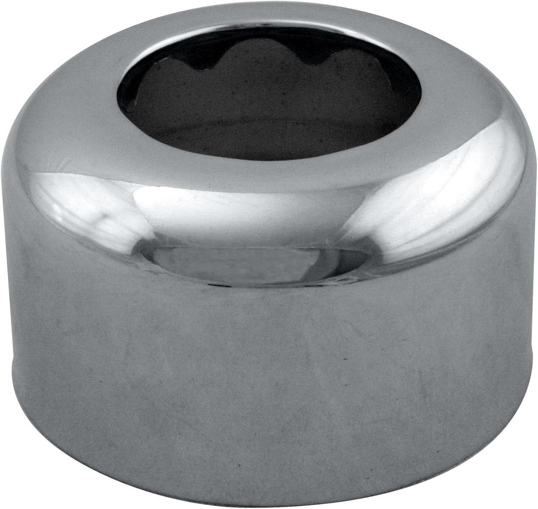 Westbrass R409-26 1-1/2" OD Opening x 3" OD Exterior Diameter High Box Patten Sure Grip Flange, Polished Chrome