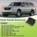 Floor Center Console Armrest Lid Assembly Beige Compatible with 2007-2014 Chevrolet Chevy Avalanche Silverado Suburban Tahoe GMC Sierra Yukon XL Replaces 15217111