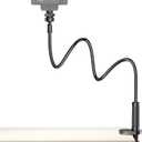 Flexible Webcam Stand Mount for Desk, Gooseneck Webcam Tripod with Clamp, Desktop Phone Holder & Table Top Tripod Compatible with Action Camera Gopro C922 C930e C920S C920 C615 C960 C920x Brio
