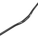 Wake 31.8mm MTB Mountain Bike Handlebar, Aluminum Alloy Mountain Bike Bicycle Riser Handlebar Extra Long 720/780mm with Paint Matte Surface (Black, 720mm)