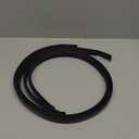 Roof Trim Molding (Pair), Roof Weatherstripping Seal, Compatible with 2007-2021 Toyota Tundra Crewmax 4 Doors (only), Replaces# 75552-0C060, 75551-0C060, Roof Top Drip Seal, Rubber Roof Weather Strip