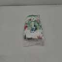 PopReal Mommy and Me Floral Printed Dresses Shoulder Straps Bowknot Chiffon Sleeveless Beach Mini Sundress (White) (M, Woman) 1 Pack