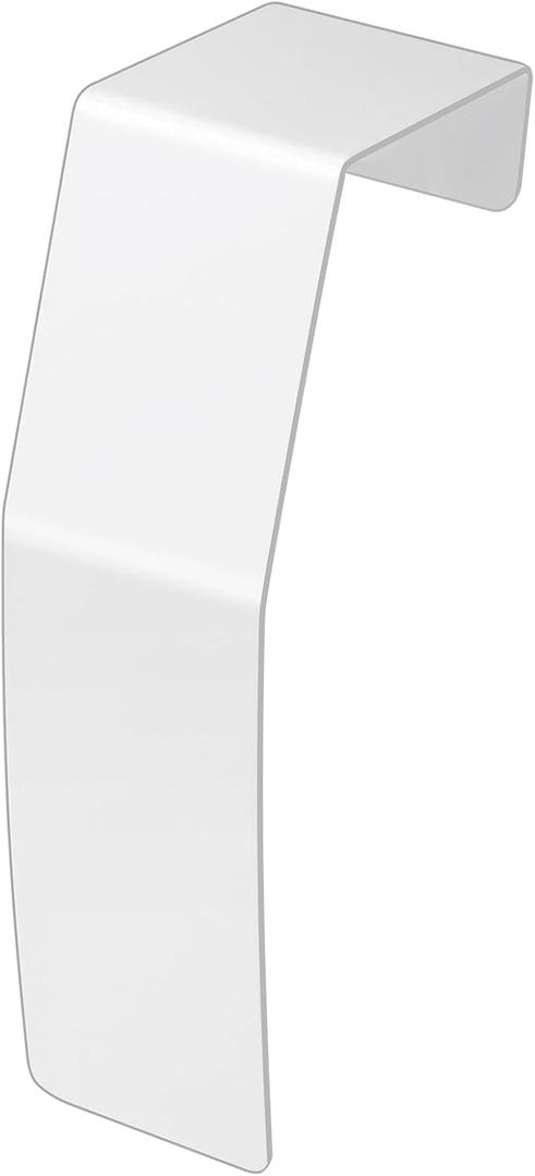 Extension Connector AccessoryGalvanized Steel White Coupler for Seamlessly Joining Two Baseboard Heater Covers, White (Pack of 1)