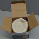 Large Outdoor Waterproof Flameless Candles with Remote and Timers, Battery Operated LED Flickering Pillar Candles, Long-Lasting, Ivory Plastic, D 4" x H 6", 1 Pack