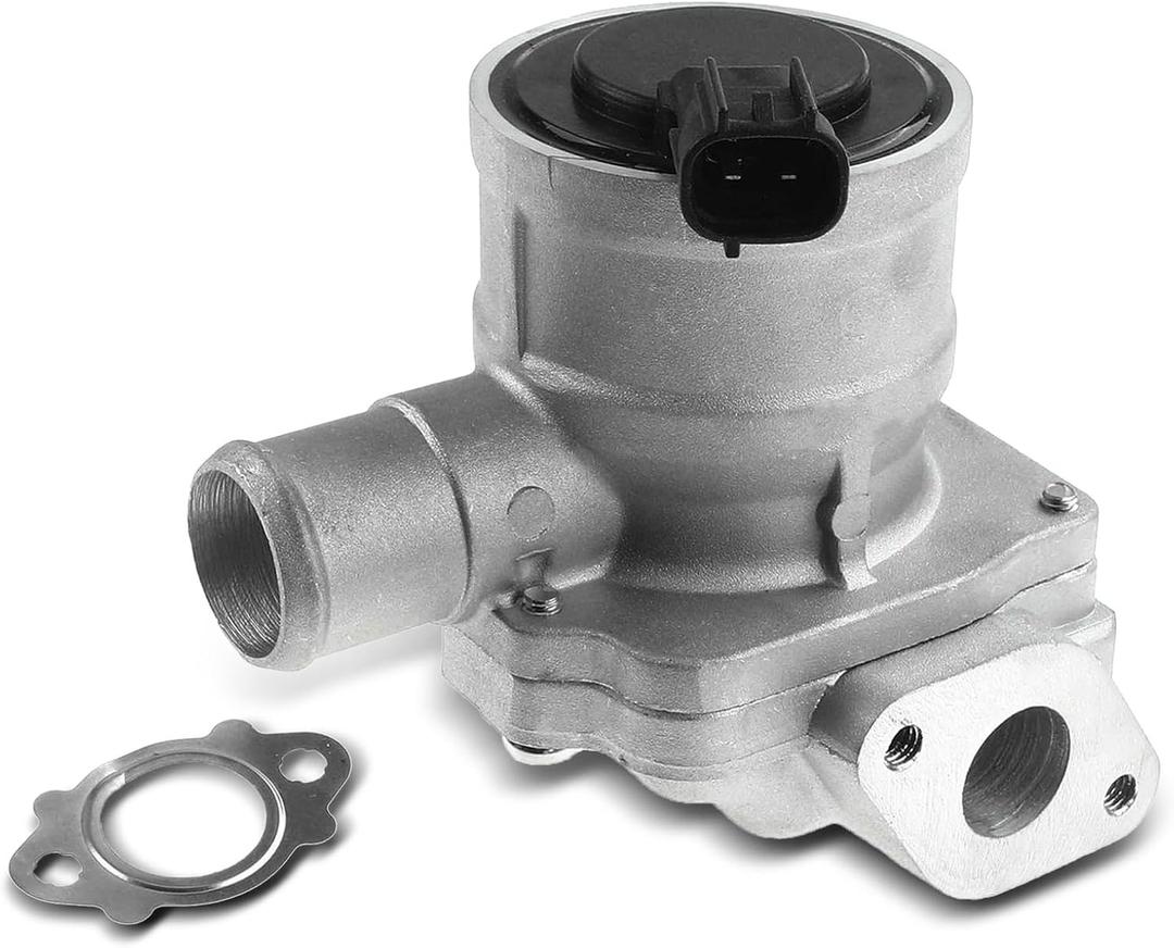 A-Premium [Right Side] # Secondary Air Injection Suction Check Valve with Gasket, Compatible with Subaru Forester 2005-2013, WRX STI 2013-2019, Impreza 2006-2014, H4 2.5L Turbo Engine (EJ255/EJ257)