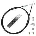 YGQ 75 inch Universal Throttle Cable for 90cc 110cc 125cc 150cc 250cc Kandi GKA Black Widow Yerf Dog Go Kart Go Cart Mini Bike Gas Scooter Dirt Bike Buggy