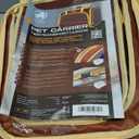 Large Cat Carrier Soft Dog Carrier for Small Dogs Pet Bag Carriers for Cat Dog Travel Bag Large Small Dog Puppy Kitten Rabbit Bunny Airline Approved for Traveling (L Brown) (20" x 13" x 14")