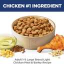 Hill's Science Diet Large Breed Light Adult Dry Dog Food 1-5, Quality Protein for Weight Management Support, Chicken & Barley, 30 lb. Bag (EXP 09/18/26)