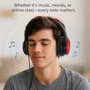 USB C Wired Over-Ear Headphones with Mic, Hi-Fi Stereo Sound, Noise-Isolating Ear Cups, Comfortable Fit for iPhone15/16, Samsung Galaxy S24/S23, Type-C Phones & Tablets (Silver)