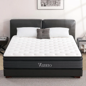 Twin Size Mattresses, 10 Inch Hybrid Memory Foam Individual Pocket Springs Twin Bed Mattress in a Box with Pressure Relief, Motion Isolation, CertiPUR-US, 100 Nights Trial