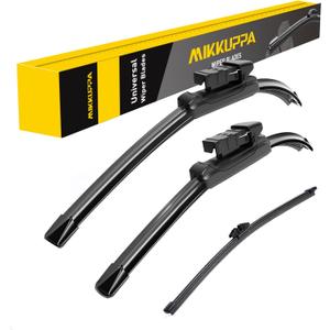 MIKKUPPA 26"+20"+12" Windshield Wipers Blades Replacement for 2018-2022 BMW X3, 2019-2022 X4, Top Lock Front & Rear All Season Wiper Blades Set(Pack of 3)