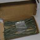 40PCS Timber Screws #14 X 10 Inch Heavy-Duty Green Coated, Exterior Lag Structural Wood Screws for Landscaping, Construction, Beams & Pole Barns, 1500-Hour Salt Spray Tested, Includes Hex Socket