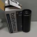 Baby Brezza Portable Warmer  3X Faster Baby Bottle Warming - Travel Breastmilk and Formula Warmer - Safe, Even Heating - Up to 9oz - No Adapters, Black