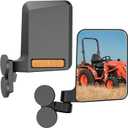 Tractor Mirrors, Strong Magnetic Tractor Side Mirrors for Forklifts, Kubota B BX Mahindra John Deere Lawn Movers Tractor Accessories