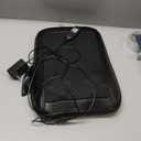 Shiatsu Back Massager with Heat, 4D Deep Tissue Massage for Pain Relief, Portable Rechargeable Electric Back Massager for Chair Home Office Car, Gift-Ready for Men Women (Black)