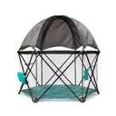 Baby Delight Go with Me Eclipse Deluxe Playard, Watercolor Stripe Base