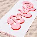 xo, Fetti Bride Beach Towel | Bachelorette Party Decorations, Bridal Shower Gift, Bridesmaid Favors, Engagement Party Supplies