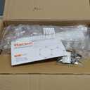 Hexagon Garage Lights: 168W 5 Grids LED Garage Lights - Easy Install 6500K Super Bright Honeycomb Light for Workshop Warehouse Car Detailing Shop Exhibition Hall Gym