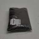 PONY DANCE Kitchen Curtain Panels - Blackout Window Drapes Room Darkening Short Curtains Home Decoration Window Coverings with Rod Pocket, W 52 x L 45 inches, Chocolate Brown, 2 PCs