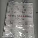 Cleaning Planner, Cleaning Schedule and Checklist Organizer, Daily Weekly Monthly Household Cleaning Planner, Chore Chart Notebook for Home, Family Cleaning Tasks, DIY Home Improvement, Editable Template (1 Pack, White)