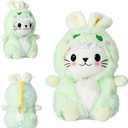 2 PCS Clothes for 17cm Doll Cloth, Dress up Animal Style Outfits with Tails, Boys and Girls Stylish Adorable Dolls Clothes Accessories (No Doll)(Dinosaur)