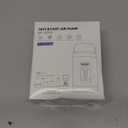 Portable Pump for Vacuum Storage Bags Electric Travel Vacuum Pump for Various Vacuum Seal Bags Cordless Rechargeable Air Pump for Compression Clothes, Blanket, Luggage (Storage Bag Not Included)