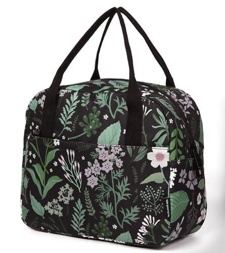 VLM Lunch Bag,Lunch Box for Women Men,Reusable Insulated Lunch Tote,Small Leakproof Cute Lunch Cooler with High Capacity for Work,Picnic,Camping