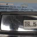 TruckSpec 7075 9.75" x 4.25" Clip-On Visor Mirror