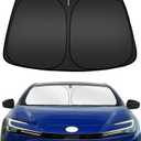 ARISMOTOR Windshield Sun Shade for Toyota Prius Prime Hatchback 2023-2026 | Custom Fit, Foldable, Front Window Sunshade Sun Visor Protector, Block UV Rays, Keep Car Cooler
