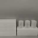 18 Pack Glass Cylinder Vases Set, 6,8,10 Inch Clear Cylinder Vases Candle Holder for Centerpirces Decoration, Tall Clear Flower Hurricane Candle Holder for Wedding Party Home Decor