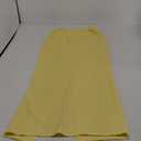 Two Piece Skirt Outfits for Women Sleeveless Tube Tops Bodycon Sexy Maxi Dress 2 Piece Summer Y2K Vacation Set (Small, Yellow)