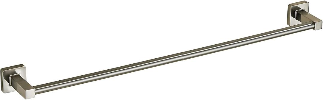 Bathroom Wall Mounted Towel Rack,24 Inch Brushed Nickel Towel Bar with Stainless Rack and Hand Towel Holder, Shower and Bath Towel Racks for Bathroom Wall(Total Length 26-Inch)