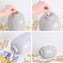Large Piggy Bank for Adults Must Break to Open,Ceramic Money Bank,Alcancias De Dinero para Adultos,Girls Piggy Bank Boys,Coin Bank,Modren Home Decor Living Room,Disguise as Vase, XX-Large