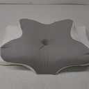 DONAMA Cervical Pillow for Neck and Shoulder, Contour Memory Foam Pillow, Ergonomic Neck Support Pillow for Side Back Stomach Sleepers with Pillowcase (Queen Size 24.8"Lx14.96"Wx5.51"H, Light Grey)