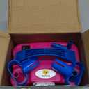 Nulink Electric Balloon Pump, Portable Electric Balloon Blower Machine Balloon Air Pump Dual Nozzle 110V 600W Balloon Inflator for Party Decorations (Rose red)